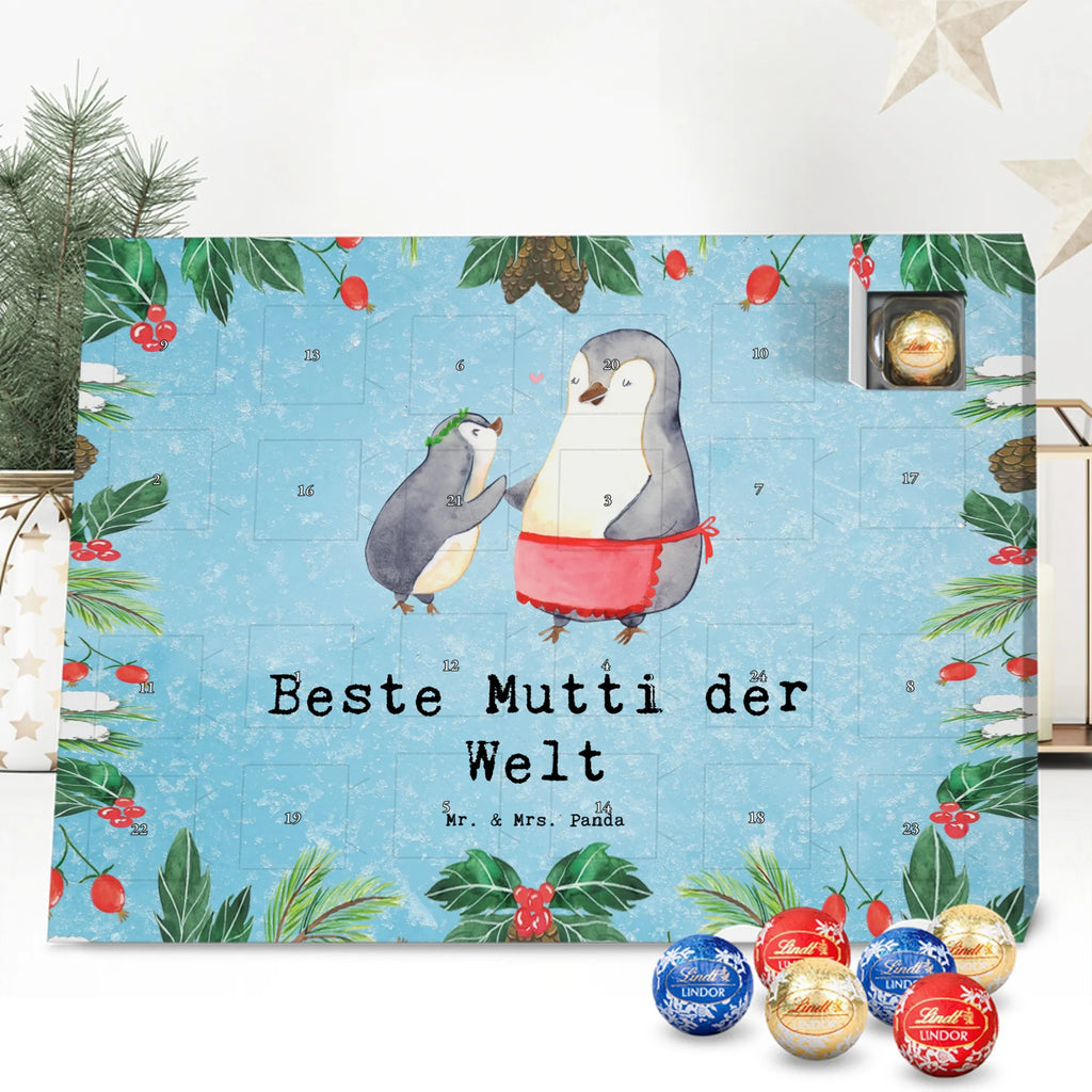 Chocolate advent calendar penguin Best mom in the world gift, thank you, birthday present, giving, birthday, gift tip, make you happy, for, gift idea, Thank You, Super Mom, Best Mom, Mother&#39;s Day, Daughter, Mother, Best, Son