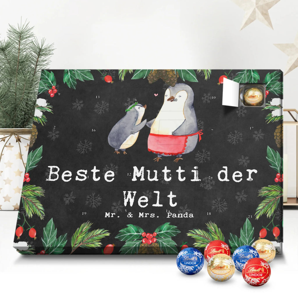 Chocolate advent calendar penguin Best mom in the world gift, thank you, birthday present, giving, birthday, gift tip, make you happy, for, gift idea, Thank You, Super Mom, Best Mom, Mother&#39;s Day, Daughter, Mother, Best, Son