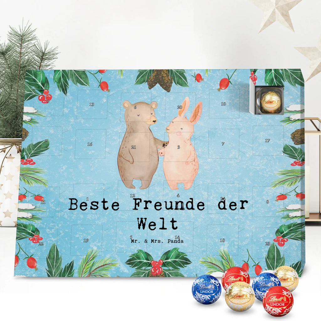 Chocolate advent calendar Hare best friends in the world gift, birthday, gift idea, birthday present, giving, thank you, for, make you happy, gift tip, friendship, girlfriend, friends, dude, boyfriend