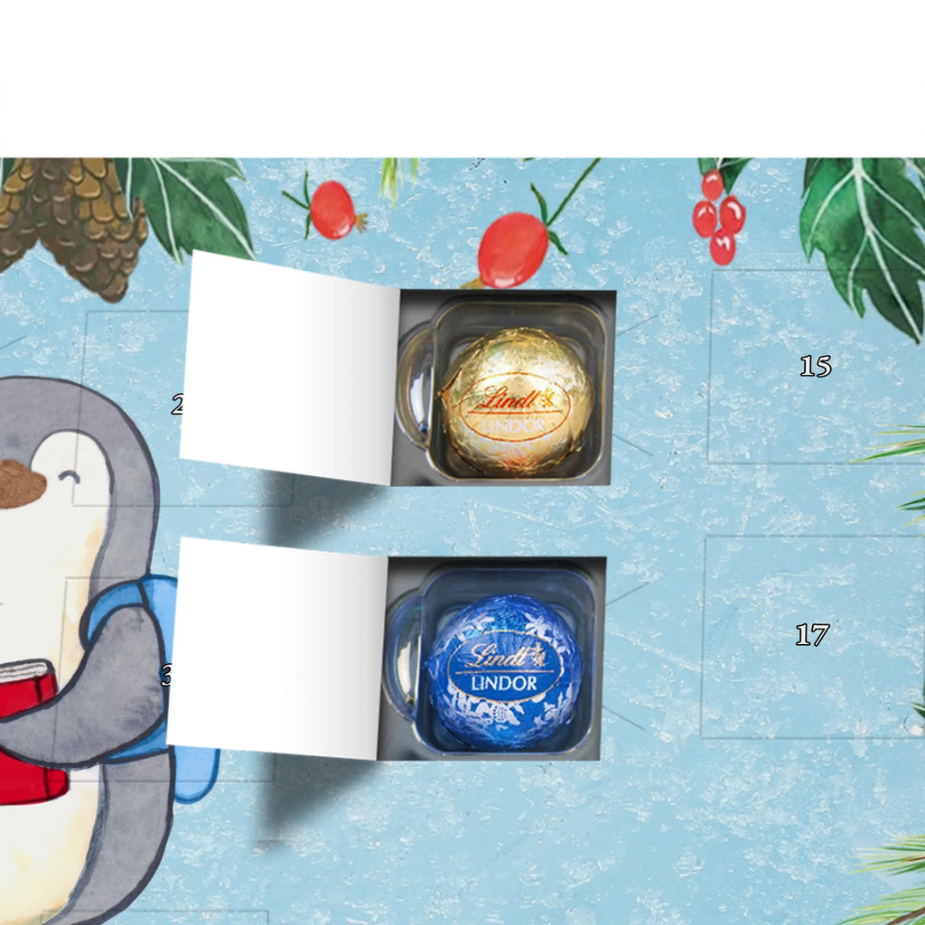Chocolate advent calendar penguin Best grandson in the world gift, thank you, birthday present, giving, birthday, gift tip, make you happy, for, gift idea, christening, child from daughter, child from son, grandpa, grandchild, Grandson, grandma
