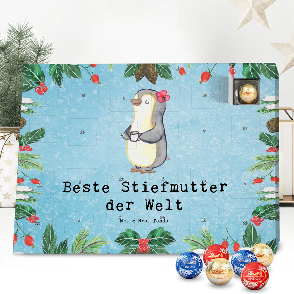 Chocolate advent calendar penguin Best stepmom in the world gift, thank you, birthday present, giving, birthday, gift tip, make you happy, for, gift idea, Step Mom Step Mom Step Mom Mommy Mother Mothers Day Mom Mom Daughter Son Thank You Thank You Best