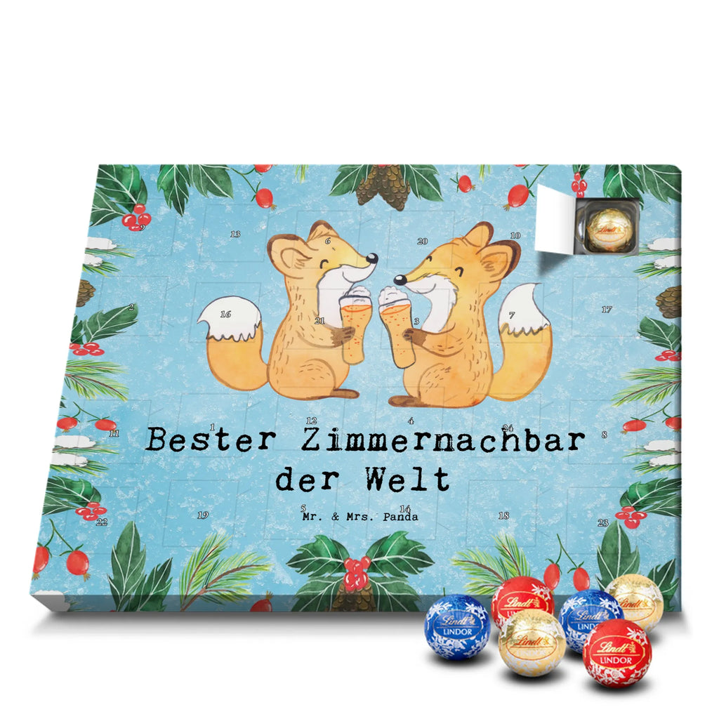 Chocolate advent calendar Fox Best roommate in the world gift, thank you, birthday present, giving, birthday, gift tip, make you happy, for, gift idea, neighbor, room, roommates, flat share, Roommate, dormitory, colleague, student dormitory, hospital