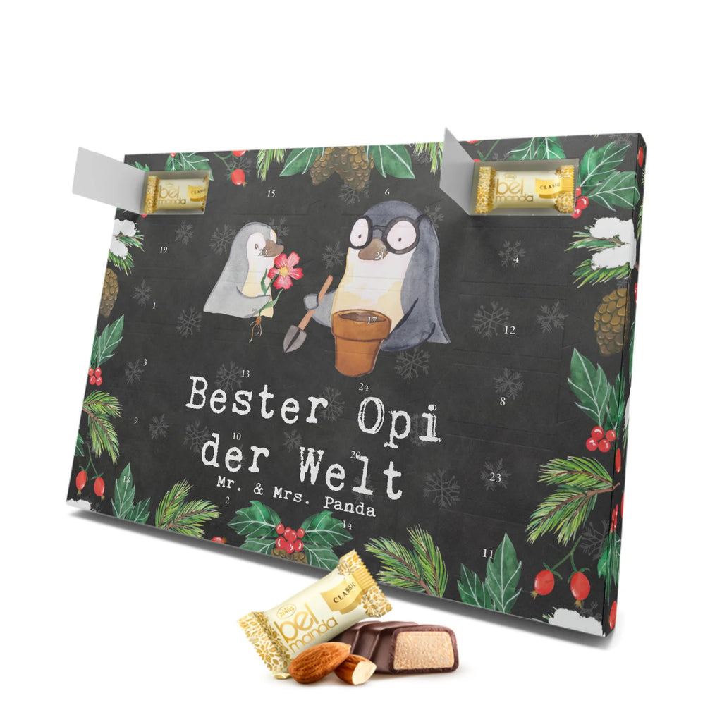 Marzipan Adventskalender Pinguin Bester Opi der Welt Marzipan Adventskalender, für, Dankeschön, Geschenk, Schenken, Geburtstag, Geburtstagsgeschenk, Geschenkidee, Danke, Bedanken, Mitbringsel, Freude machen, Geschenktipp, Nichte, Großvater, Kleinigkeit, Grossvater, Opa, Großeltern, Bester, Opi. Großpapa, Neffe, Oppi, Oppa