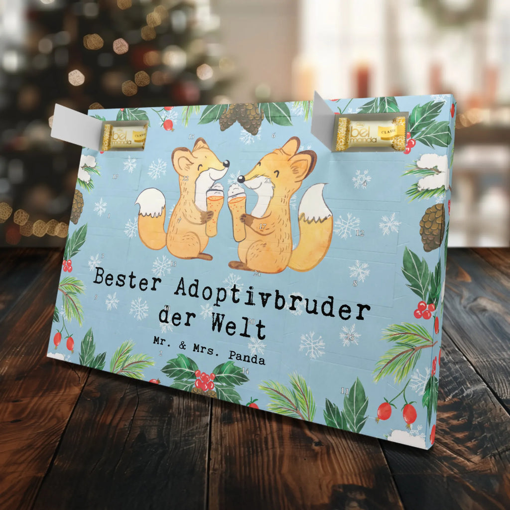 Marzipan Adventskalender Fuchs Bester Adoptivbruder der Welt Marzipan Adventskalender, für, Dankeschön, Geschenk, Schenken, Geburtstag, Geburtstagsgeschenk, Geschenkidee, Danke, Bedanken, Mitbringsel, Freude machen, Geschenktipp, Bruder, Geschwister, Brother, Adoptivbruder, Brudi, adoptiert, Kleinigkeit, Sohn, Bruderherz, Familie, Bester, Schwester