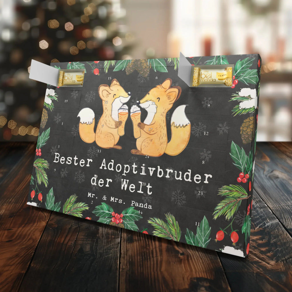 Marzipan Adventskalender Fuchs Bester Adoptivbruder der Welt Marzipan Adventskalender, für, Dankeschön, Geschenk, Schenken, Geburtstag, Geburtstagsgeschenk, Geschenkidee, Danke, Bedanken, Mitbringsel, Freude machen, Geschenktipp, Bruder, Geschwister, Brother, Adoptivbruder, Brudi, adoptiert, Kleinigkeit, Sohn, Bruderherz, Familie, Bester, Schwester
