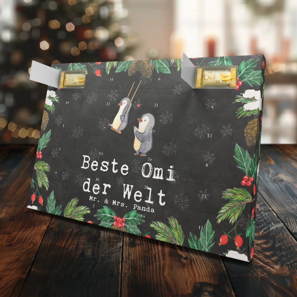 Marzipan Adventskalender Pinguin Beste Omi der Welt Marzipan Adventskalender, für, Dankeschön, Geschenk, Schenken, Geburtstag, Geburtstagsgeschenk, Geschenkidee, Danke, Bedanken, Mitbringsel, Freude machen, Geschenktipp, Bester, Großpapa, Kleinigkeit, Ommi, Omi, Omma, Großmama, Enkelkind, Oma, Enkelin, Enkel, Großmutter