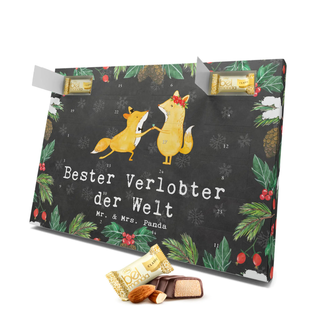 Marzipan Adventskalender Fuchs Bester Verlobter der Welt Marzipan Adventskalender, für, Dankeschön, Geschenk, Schenken, Geburtstag, Geburtstagsgeschenk, Geschenkidee, Danke, Bedanken, Mitbringsel, Freude machen, Geschenktipp, Verlobung, Zukünftiger, Freund, Ehemann, Verloben, Traummann, Mann, Hochzeit, Ehe, Verlobter