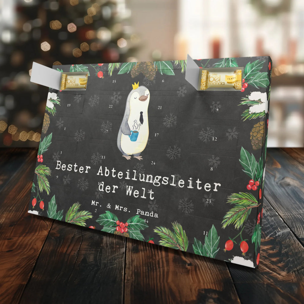 Marzipan Adventskalender Pinguin Bester Abteilungsleiter der Welt Marzipan Adventskalender, für, Dankeschön, Geschenk, Schenken, Geburtstag, Geburtstagsgeschenk, Geschenkidee, Danke, Bedanken, Mitbringsel, Freude machen, Geschenktipp, Arbeit, Chef, Abschiedsgeschenk, Leiter, Geschäftsführer, Kollege, Vorgesetzter, Ruhestand, Büro, Abschied, Abteilungsleiter