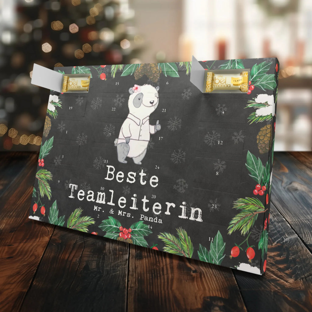 Marzipan Adventskalender Panda Beste Teamleiterin Marzipan Adventskalender, für, Dankeschön, Geschenk, Schenken, Geburtstag, Geburtstagsgeschenk, Geschenkidee, Danke, Bedanken, Mitbringsel, Freude machen, Geschenktipp, Leiterin, Ruhestand, Vorgesetzte, Abschiedsgeschenk, Kollegin, Teamleiterin, Seminarleiterin, Abschied, Chefin, Gruppenleiterin