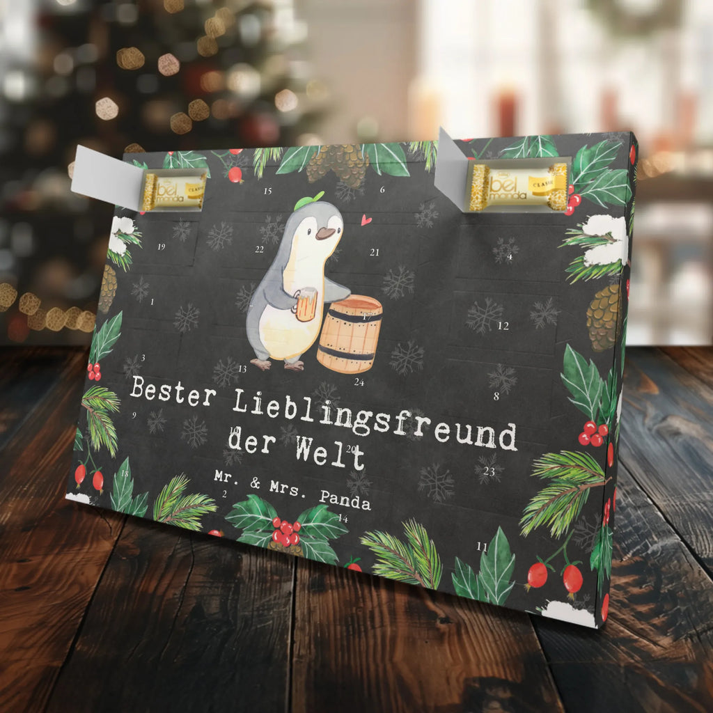 Marzipan Adventskalender Pinguin Bester Lieblingsfreund der Welt Marzipan Adventskalender, für, Dankeschön, Geschenk, Schenken, Geburtstag, Geburtstagsgeschenk, Geschenkidee, Danke, Bedanken, Mitbringsel, Freude machen, Geschenktipp, Herz, Bae, Lieblingsmensch, Lieblingsfreund, Love, bester Freund, Liebe, Lieblings Mensch, Partner, Freund, Liebling
