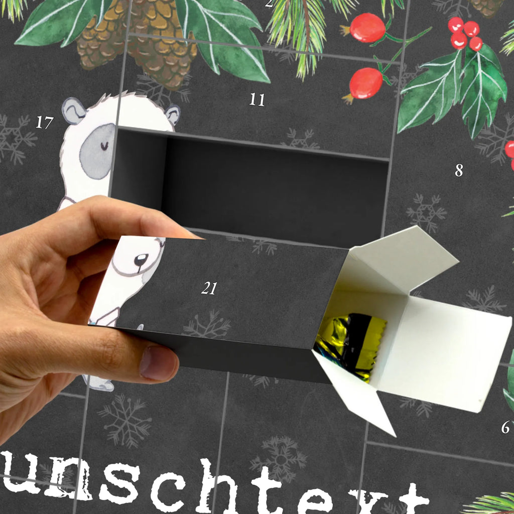 Personalisierter Befüllbarer Adventskalender Panda Bester Adoptivvater der Welt Adventskalender Zum Selbst Befüllen, Befüllbarer Adventskalender, Geschenkidee, Geschenk, Schenken, Mitbringsel, Geburtstag, Geburtstagsgeschenk, für, Danke, Dankeschön, Bedanken, Freude machen, Geschenktipp, Adoption, Adoptivvater, Adoptiv Vater, Adoptiert