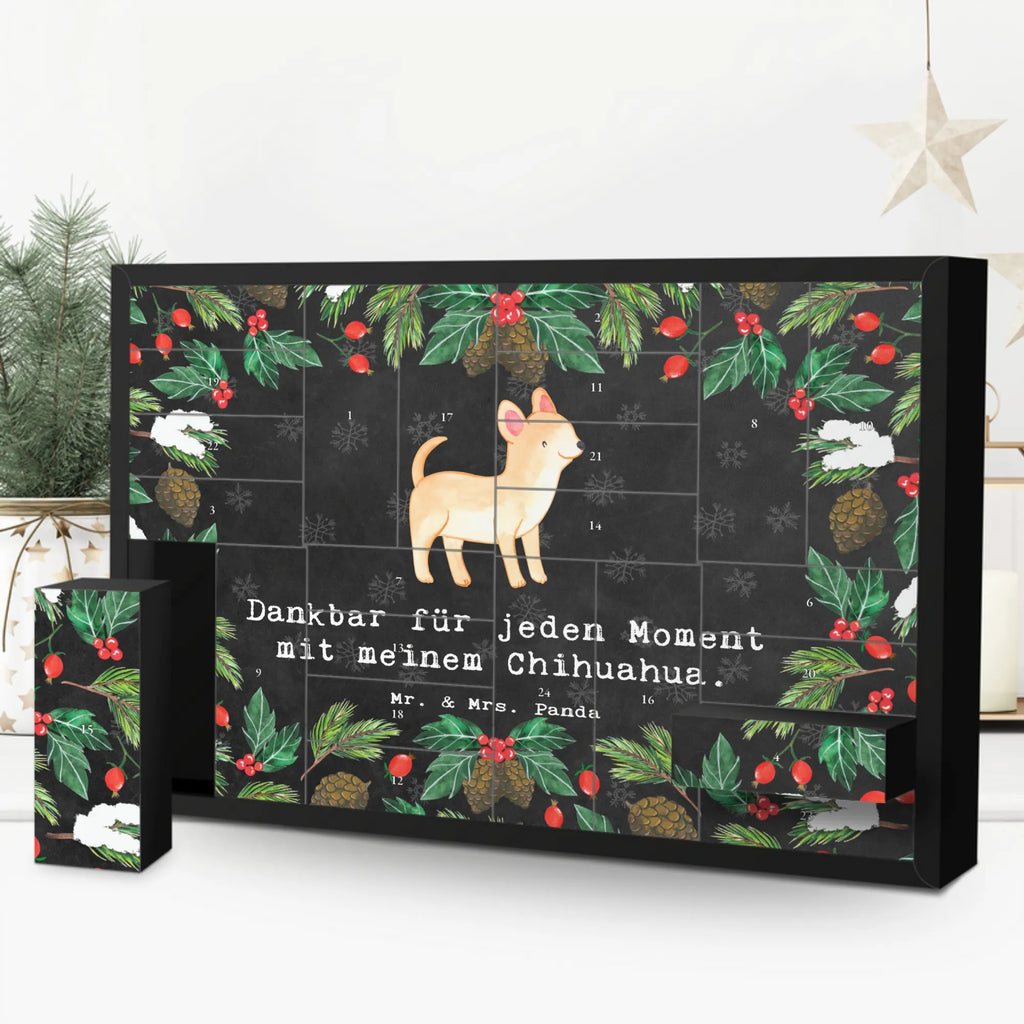 Fillable advent calendar Chihuahua moment gift, animal lover, giving, dog breed, purebred dog, dog owner, puppy