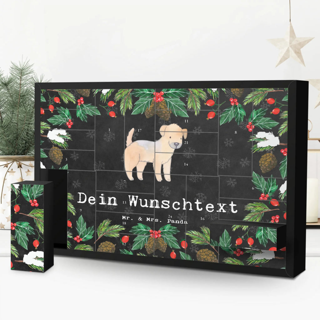  Border Terrier chwila Befüllbarer Adventskalender, Adventskalender Zum Selbst Befüllen, Geschenk, Schenken, Hund, Hunderasse, Rassehund, Hundebesitzer, Tierfreund, Welpe, Border Terrier