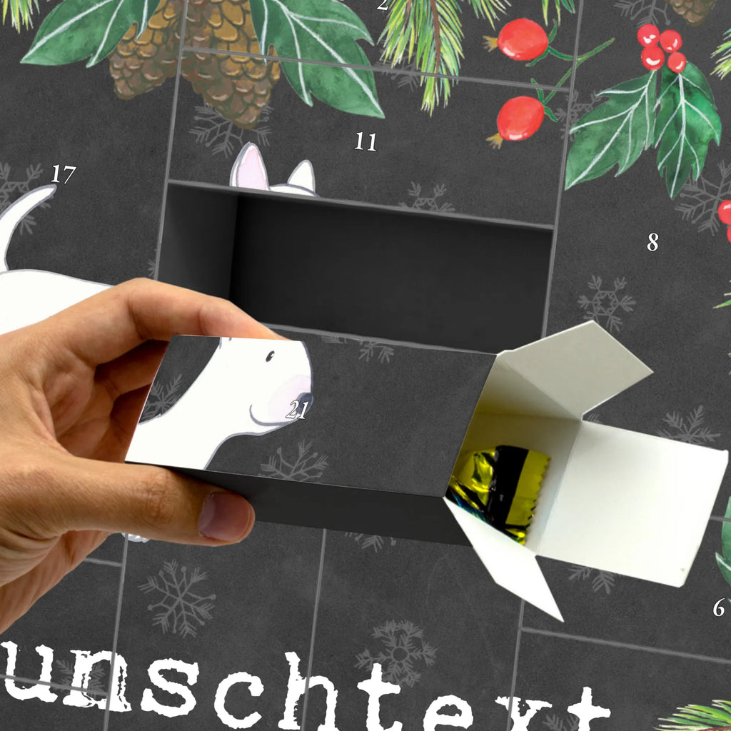 Personalisierter Befüllbarer Adventskalender Bullterrier Moment Adventskalender Zum Selbst Befüllen, Befüllbarer Adventskalender, Geschenk, Schenken, Hund, Hunderasse, Rassehund, Hundebesitzer, Tierfreund, Welpe, Bullterrier