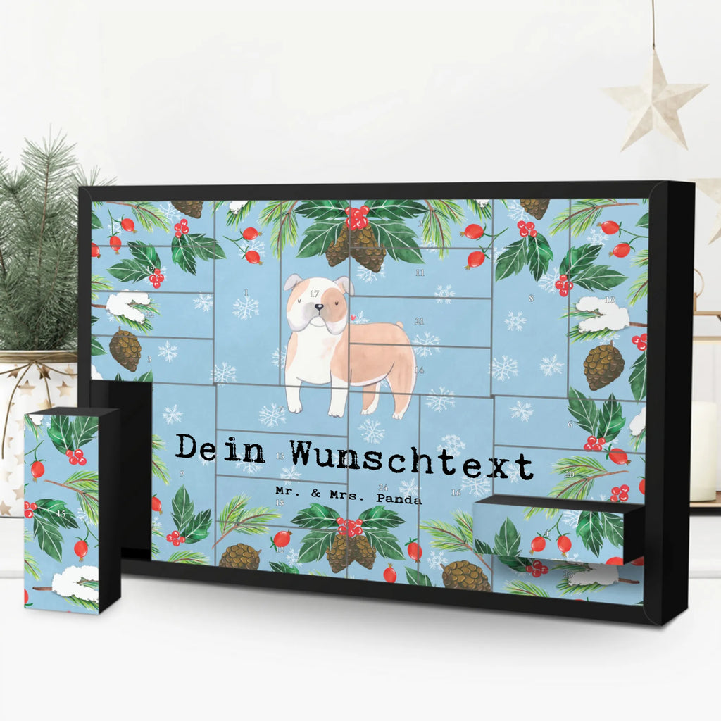  Buldog angielski chwila Adventskalender Zum Selbst Befüllen, Befüllbarer Adventskalender, Geschenk, Schenken, Hund, Hunderasse, Rassehund, Hundebesitzer, Tierfreund, Welpe, Englische Bulldogge