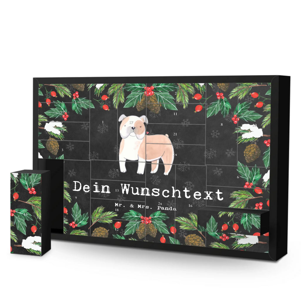  Buldog angielski chwila Adventskalender Zum Selbst Befüllen, Befüllbarer Adventskalender, Geschenk, Schenken, Hund, Hunderasse, Rassehund, Hundebesitzer, Tierfreund, Welpe, Englische Bulldogge