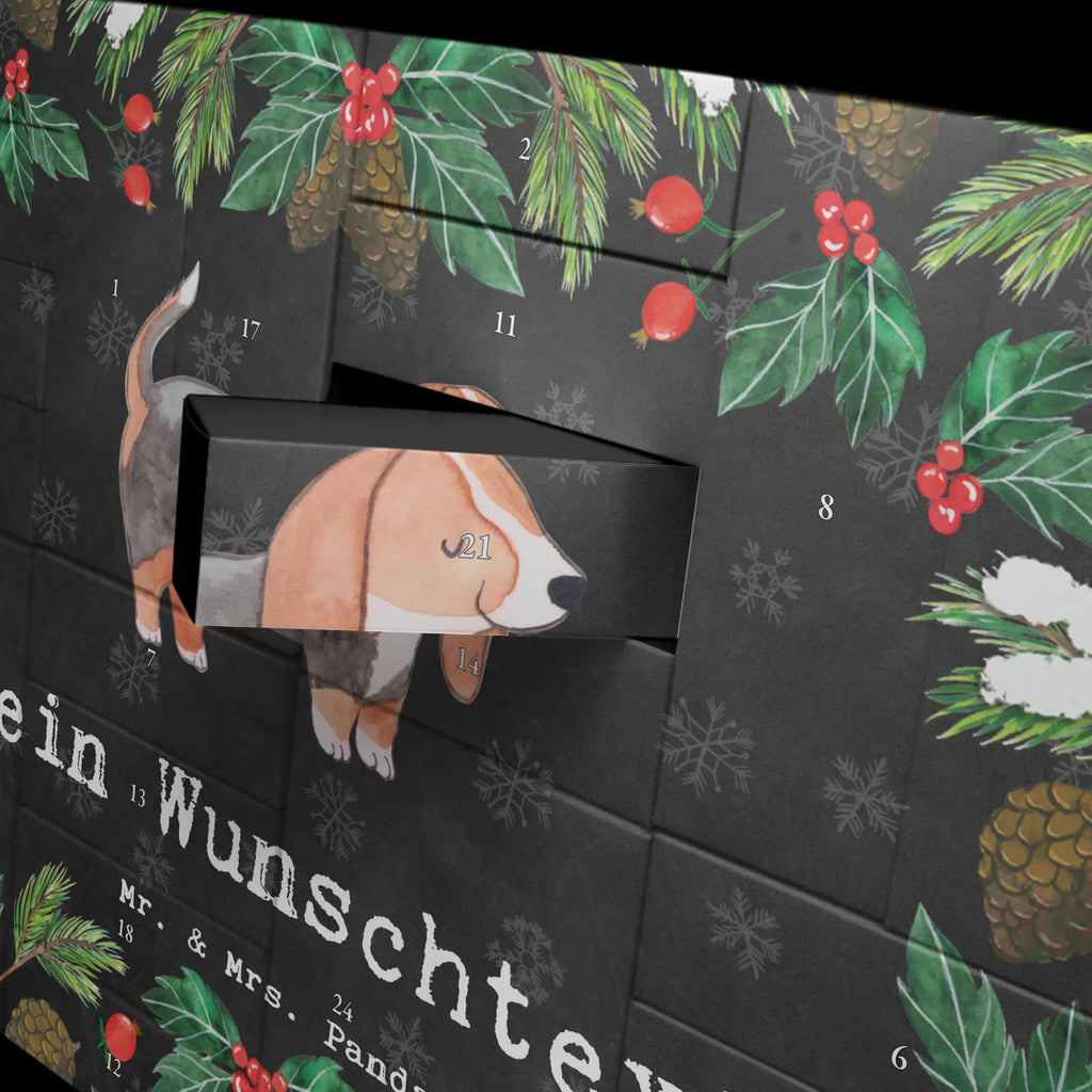 Personalisierter Befüllbarer Adventskalender Basset Hound Moment Befüllbarer Adventskalender, Adventskalender Zum Selbst Befüllen, Geschenk, Schenken, Hund, Hunderasse, Rassehund, Hundebesitzer, Tierfreund, Welpe, Basset Hound, Basset