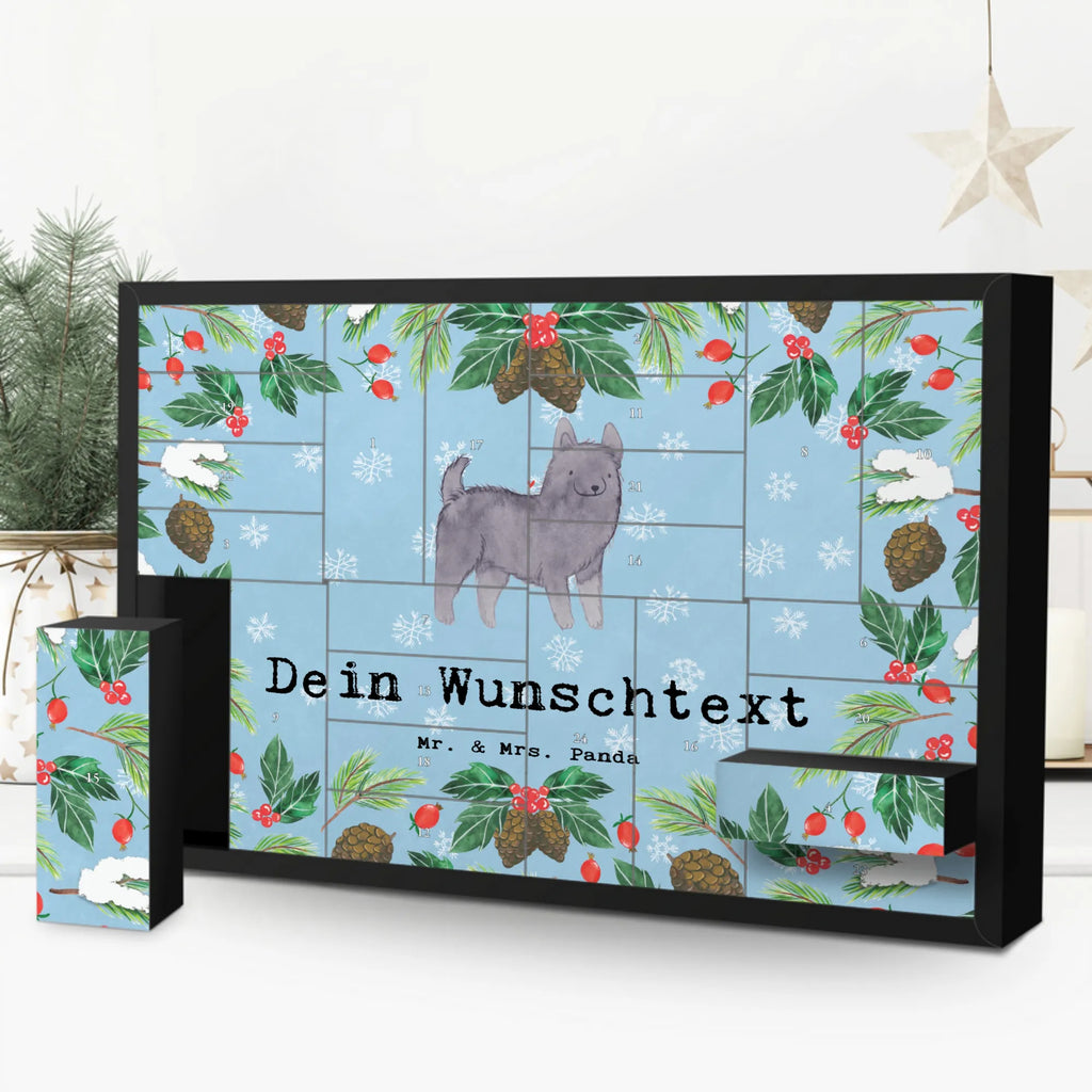  Schipperke Chwila Adventskalender Zum Selbst Befüllen, Befüllbarer Adventskalender, Geschenk, Schenken, Hund, Hunderasse, Rassehund, Hundebesitzer, Tierfreund, Welpe, Belgische Hunderasse, Schipperke