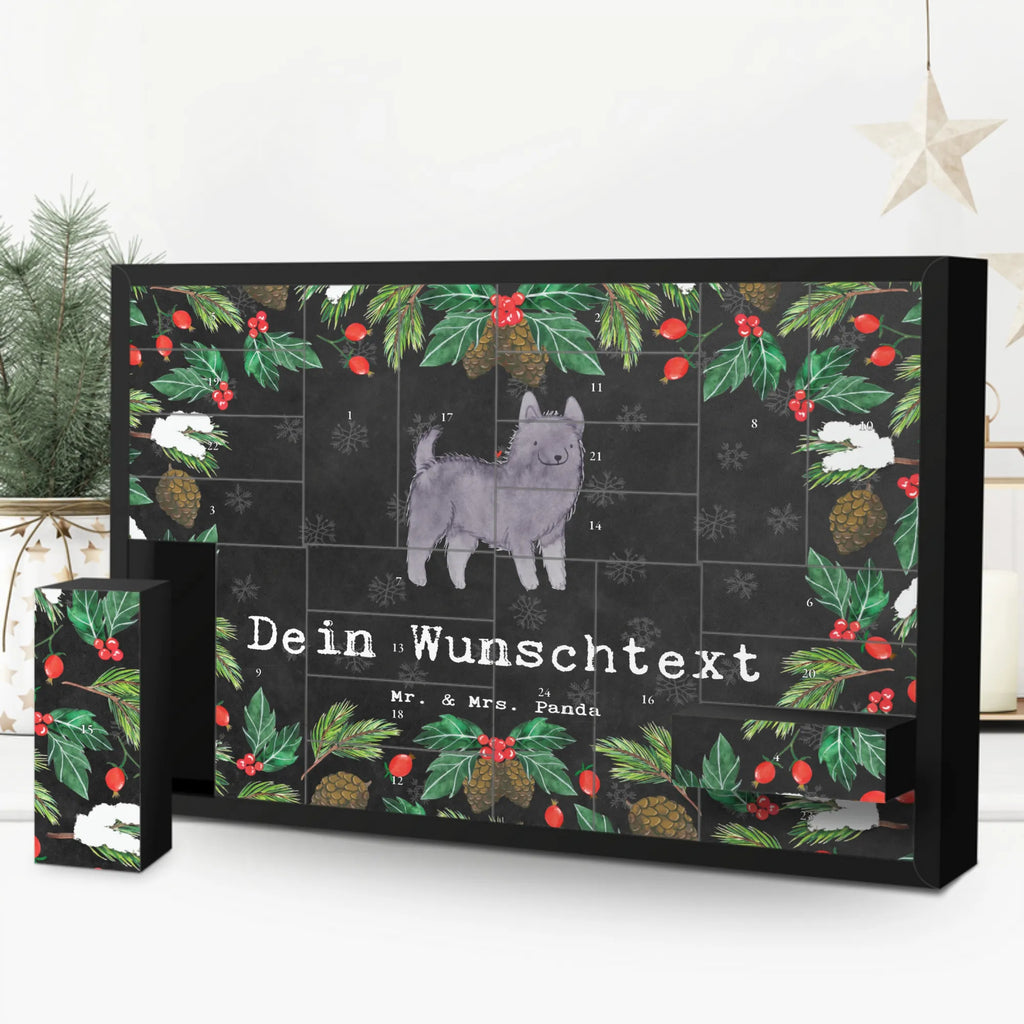  Schipperke Chwila Adventskalender Zum Selbst Befüllen, Befüllbarer Adventskalender, Geschenk, Schenken, Hund, Hunderasse, Rassehund, Hundebesitzer, Tierfreund, Welpe, Belgische Hunderasse, Schipperke