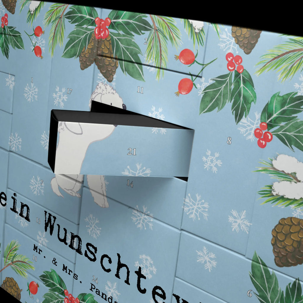  Bedlington Terrier Moment Adventskalender Zum Selbst Befüllen, Befüllbarer Adventskalender, Geschenk, Schenken, Hund, Hunderasse, Rassehund, Hundebesitzer, Tierfreund, Welpe, Bedlington Terrier, Terrier