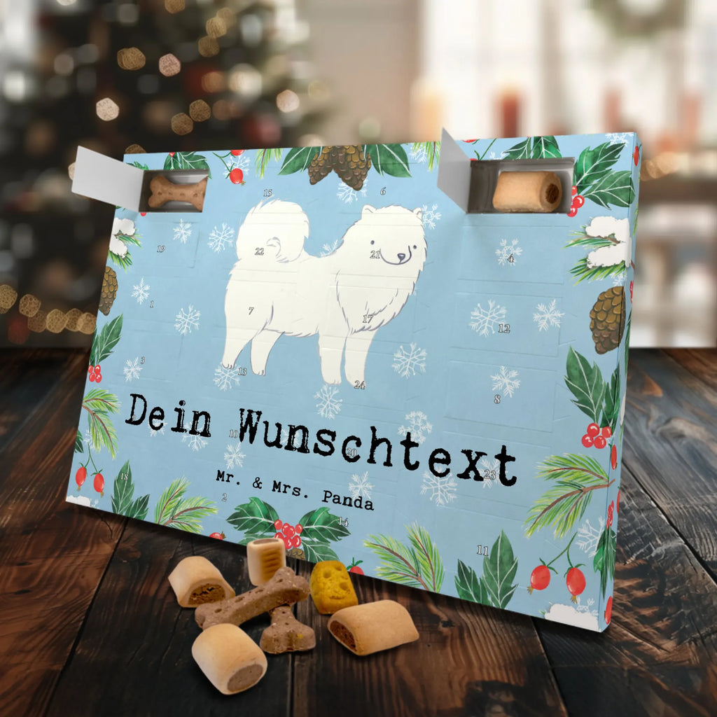 Personalisierter Hunde Adventskalender Samojede Moment Hunde Adventskalender, Geschenk, Schenken, Hund, Hunderasse, Rassehund, Hundebesitzer, Tierfreund, Welpe, Samojedenhund, Samojede, Samojedenspitz
