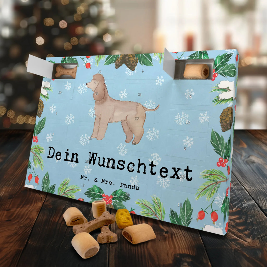  Irlandzki spaniel wodny Chwila Hunde Adventskalender, Geschenk, Schenken, Hund, Hunderasse, Rassehund, Hundebesitzer, Tierfreund, Welpe, Jagdhund, Irish Water Spaniel