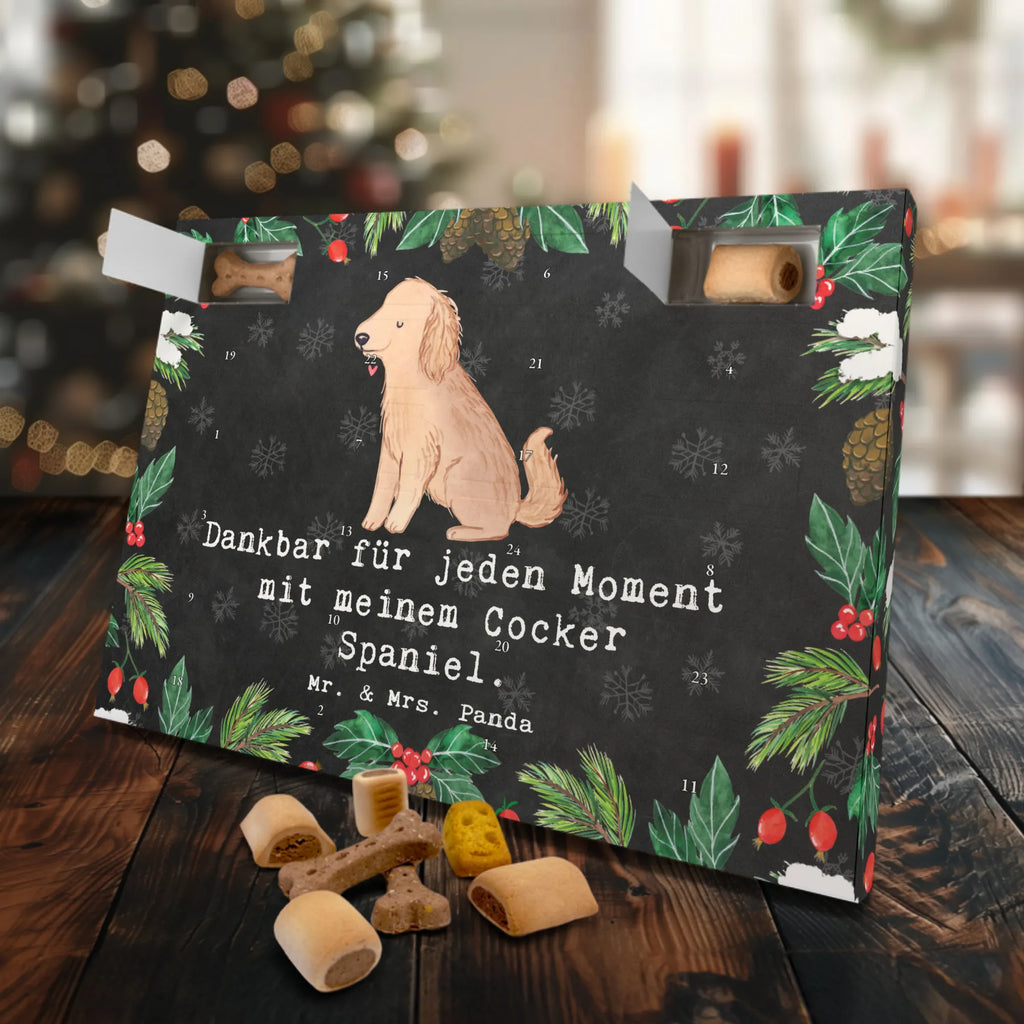 Dog advent calendar Cocker Spaniel Moment Weihnachtskalender, Hunde Adventskalender, Kalender, Adventskalender für Hunde, Geschenk, Schenken, Hund, Hunderasse, Rassehund, Hundebesitzer, Tierfreund, Welpe, Cocker Spaniel, Englische Cockerspaniel