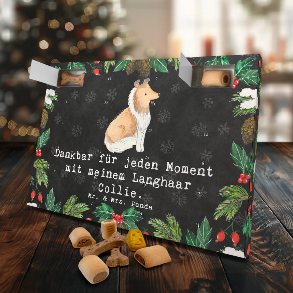 Dog advent calendar Long-haired Collie Moment Kalender, Adventskalender für Hunde, Hunde Adventskalender, Weihnachtskalender, Geschenk, Schenken, Hund, Hunderasse, Rassehund, Hundebesitzer, Tierfreund, Welpe, Langhaar Collie, Britischer Hütehund