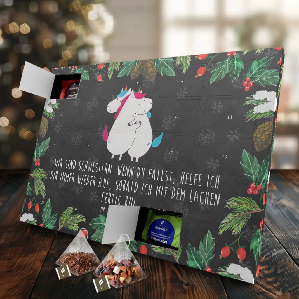 Tee Adventskalender Einhörner Umarmen Adventskalender mit Tee, Adventskalender, Tee Adventskalender, Einhorn, Einhorn Deko, Einhörner, Unicorn, Sister, Schwester, Freundin, Familie, BFF, Freundinnen, Schwestern, Geschwister, Liebe
