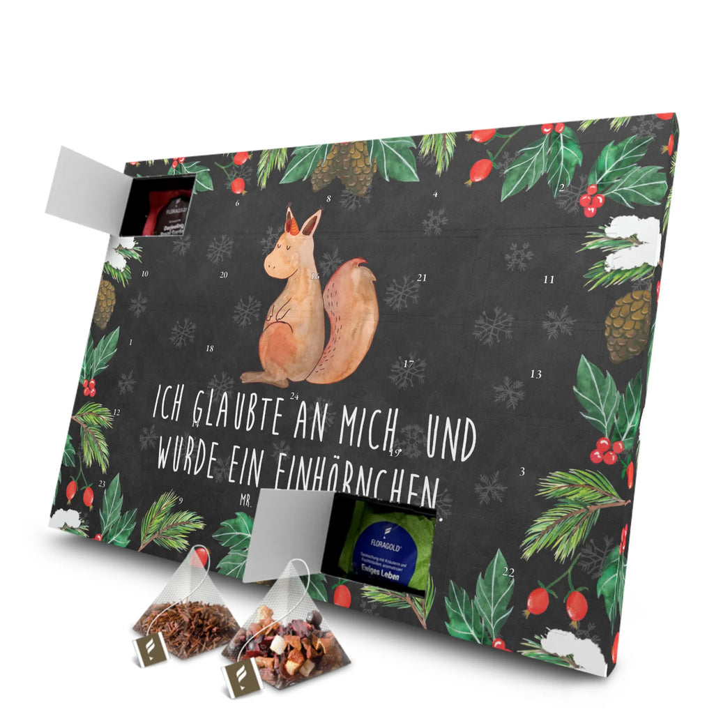 Tee Adventskalender Einhorn Glauben Adventskalender mit Tee, Tee Adventskalender, Adventskalender, Unicorn, Einhorn, Einhörner, Einhorn Deko, Eichhorn, Eichhörnchen, Einhörnchen