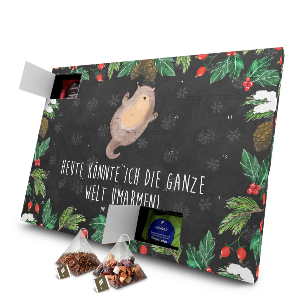 Tee Adventskalender Otter Umarmen Adventskalender, Adventskalender mit Tee, Tee Adventskalender, Seeotter, Otter, Fischotter, Otter Seeotter See Otter