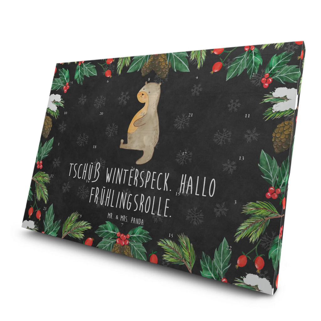 Tee Adventskalender Otter Bauch Adventskalender mit Tee, Adventskalender, Tee Adventskalender, Seeotter, Otter, Fischotter, Otter Seeotter See Otter