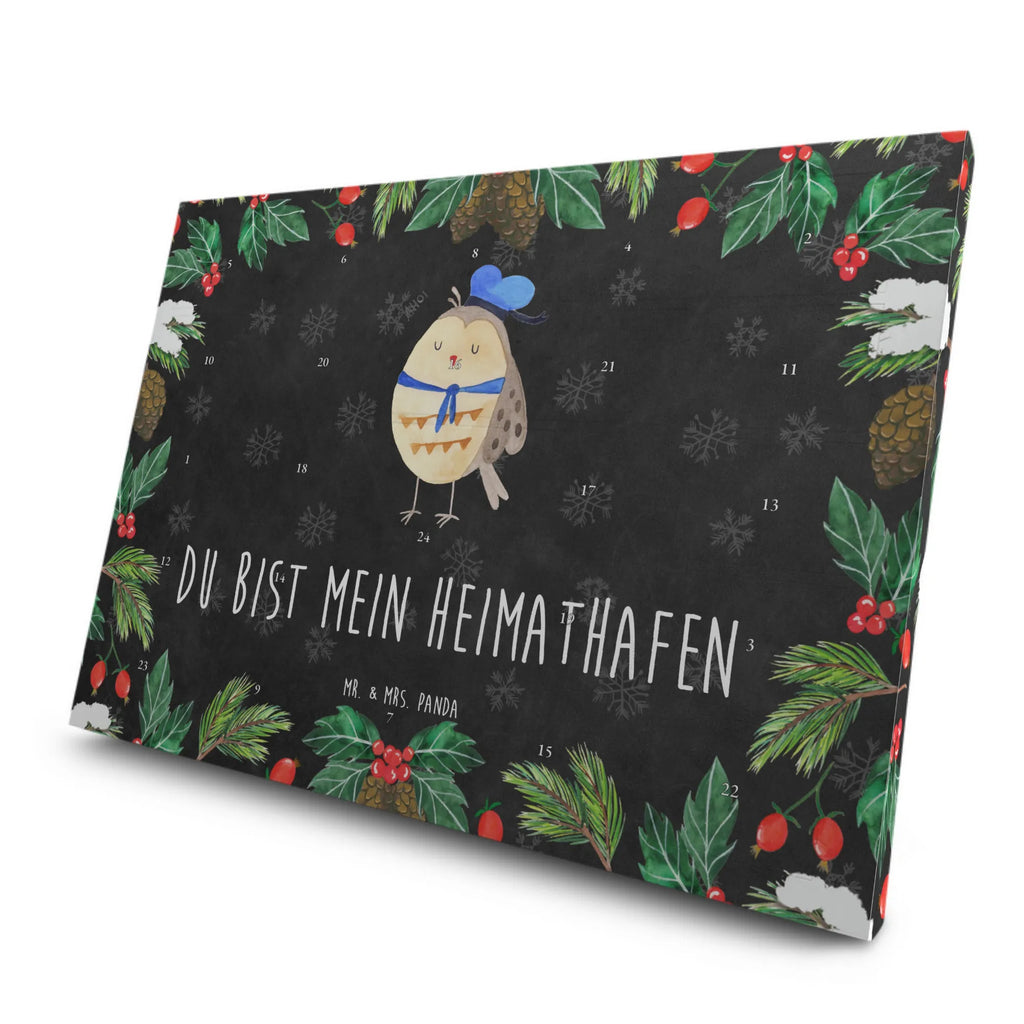 Tee Adventskalender Eule Matrose Adventskalender, Adventskalender mit Tee, Tee Adventskalender, Eule, Freundin, Ehe, Wortspiel Lustig, Matrose, Eule Deko, Owl, Heimathafen, Eule Spruch, Seefahrer, Hochzeitstag Geschenk
