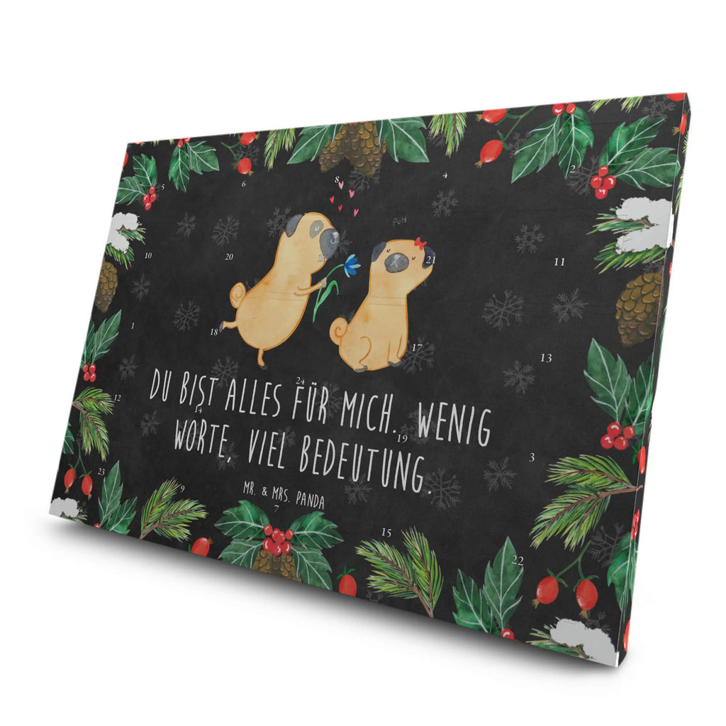  mops Zakochani Pies, właściciel psa, rasa psa, miłośnik zwierząt, zwierzę domowe, motyw psa, powiedzenia