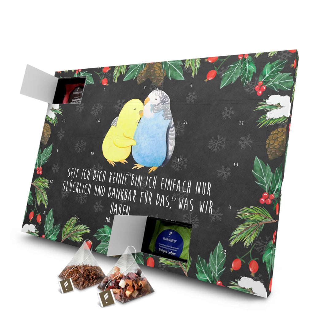 Tee Adventskalender Wellensittich Liebe Adventskalender mit Tee, Adventskalender, Tee Adventskalender, Freundin, Jahrestag, Verlobung, Liebesgeschenk, Ehefrau, Heiratsantrag, Heiraten, Hocheitstag, Freund, Ehemann, Partner, Liebe, Vertrauen, Wellensittich, Nähe, Vögel, Kuscheln