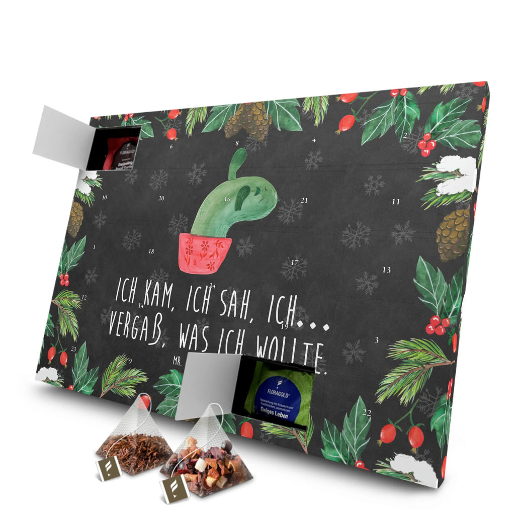 Tee Adventskalender Kaktus Mama Tee Adventskalender, Adventskalender mit Tee, Adventskalender, Kakteen, Kaktus, Büro, Schule, Quote, Ärger, Motivation, Büroalltag, Kaktusliebe