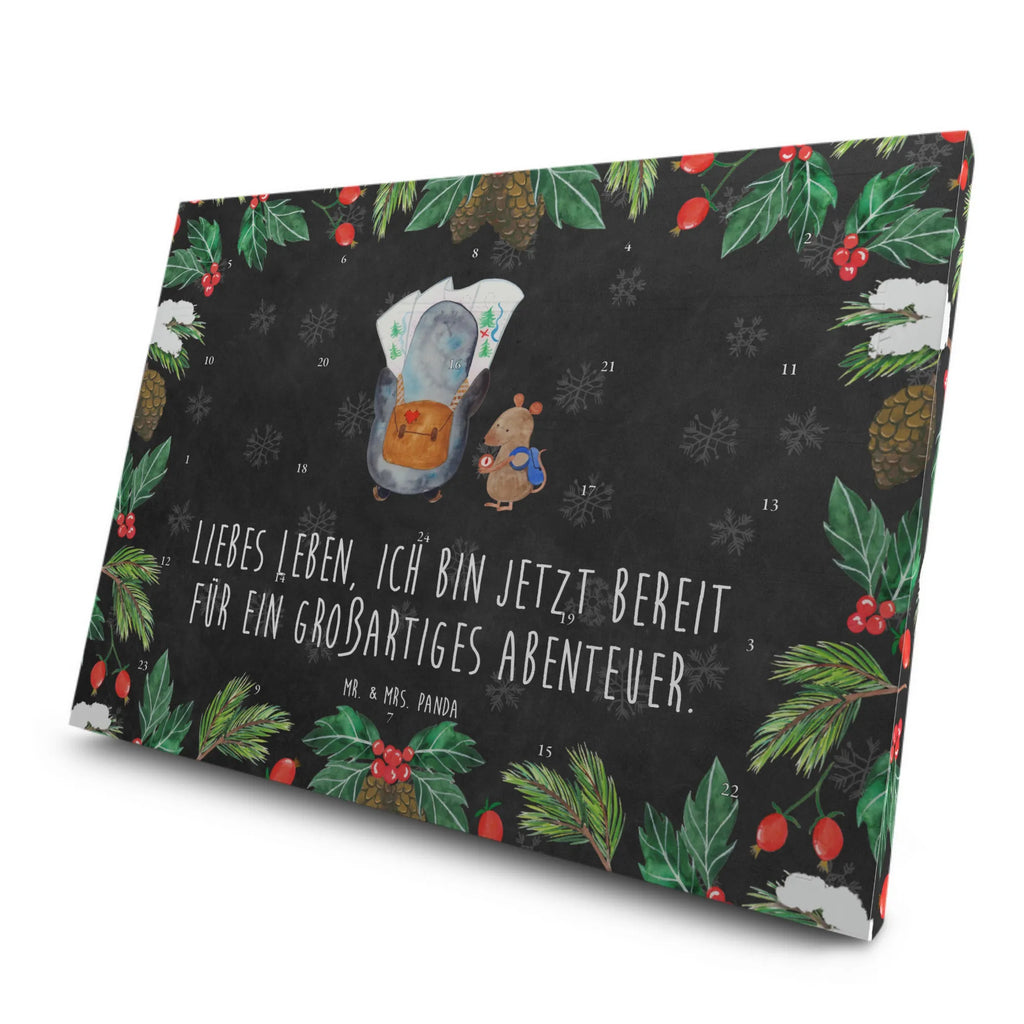 Tee Adventskalender Pinguin & Maus Wanderer Adventskalender, Tee Adventskalender, Adventskalender mit Tee, Pinguin, Abenteuer, Ausflug, Abenteurer, Roadtrip, Pinguine, Wandern, Wanderlust