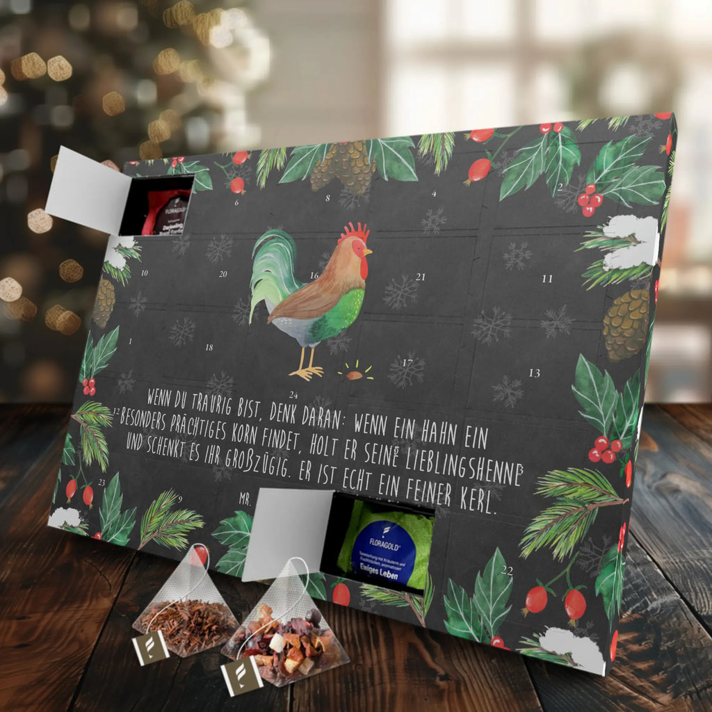 Tee Adventskalender Hahn Korn Adventskalender mit Tee, Adventskalender, Tee Adventskalender, Landwirt, Landwirtin, Hoftiere, Bauernhof, Natur, Korn, Hahn, Henne, Eier