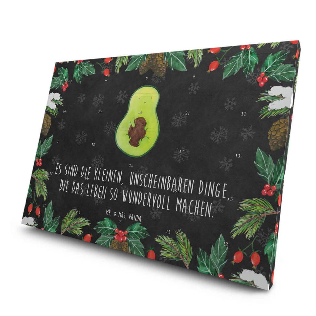 Tee Adventskalender Avocado Kern Adventskalender, Adventskalender mit Tee, Tee Adventskalender, Avocado, Gesund, Veggie, Vegan, Kern, Avokado, Pflanze, Spruch Leben, Avocadokern