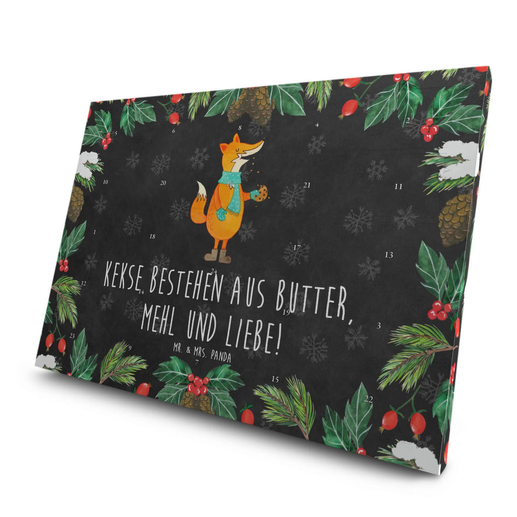 Tee Adventskalender Fuchs Keks Adventskalender, Adventskalender mit Tee, Tee Adventskalender, Fuchs, Weihnachtszeit, Backen Spruch, Winter, Küche Deko, Kekse, Plätzchen, Füchse, Liebe