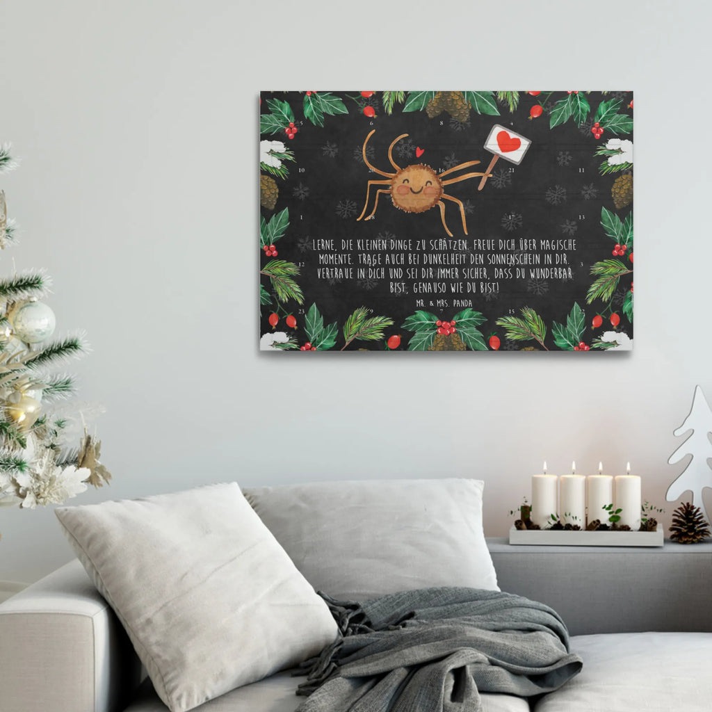 Tee Adventskalender Spinne Agathe Motivation Tee Adventskalender, Adventskalender mit Tee, Adventskalender, Spinne Agathe, Spinne, Merchandise, Agathe, Videos, Dankeschön, Vertrauen, Liebe, Glück, Motivation