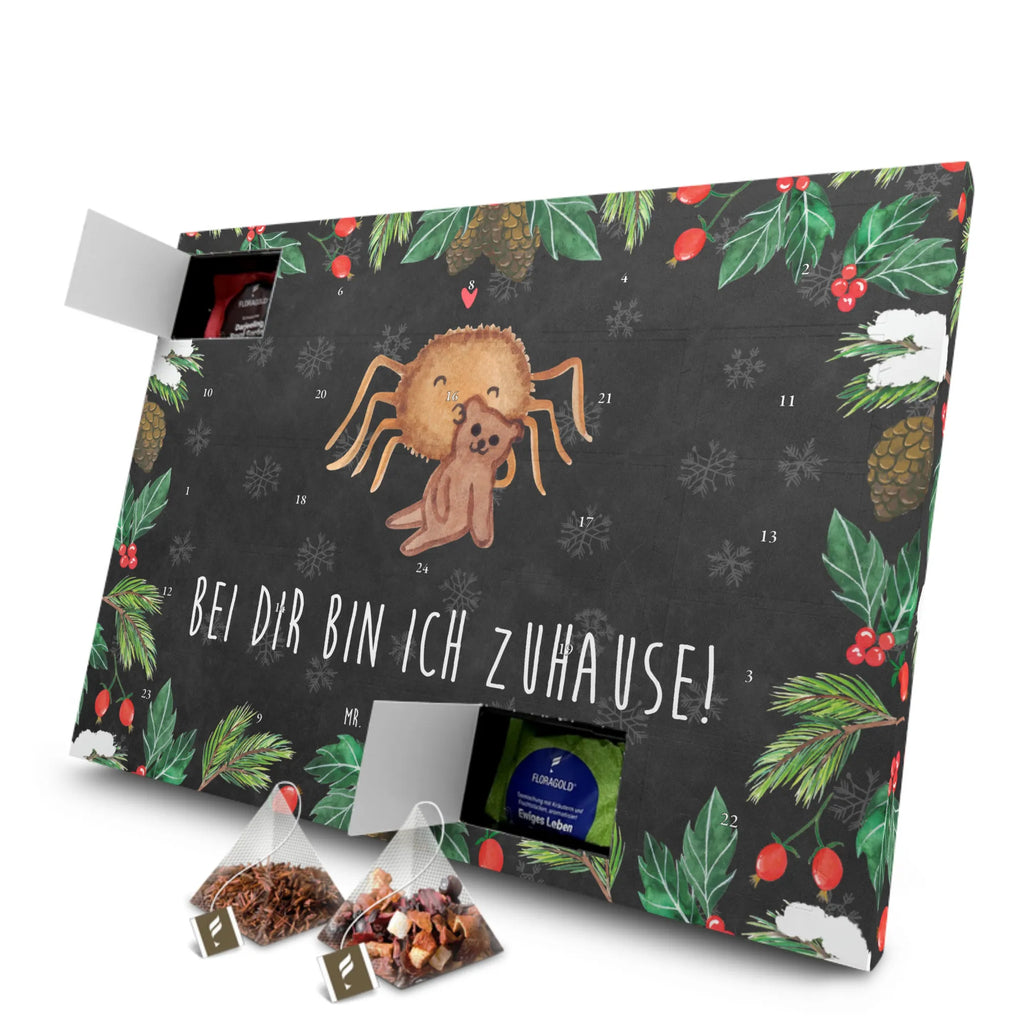 Tee Adventskalender Spinne Agathe Teddy Adventskalender, Adventskalender mit Tee, Tee Adventskalender, Spinne Agathe, Spinne, Merchandise, Agathe, Videos, Miteinander, Liebesbeweis, Freundschaft, Verliebt, Liebesgeschenk, Teddy, Dankeschön, Treue