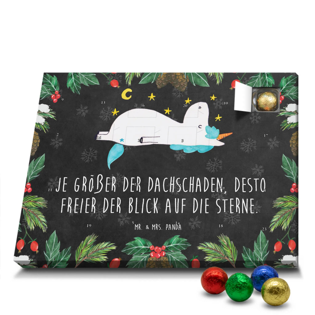Chocolate advent calendar unicorn starry sky stars, girlfriend gift, heaven, girlfriend present