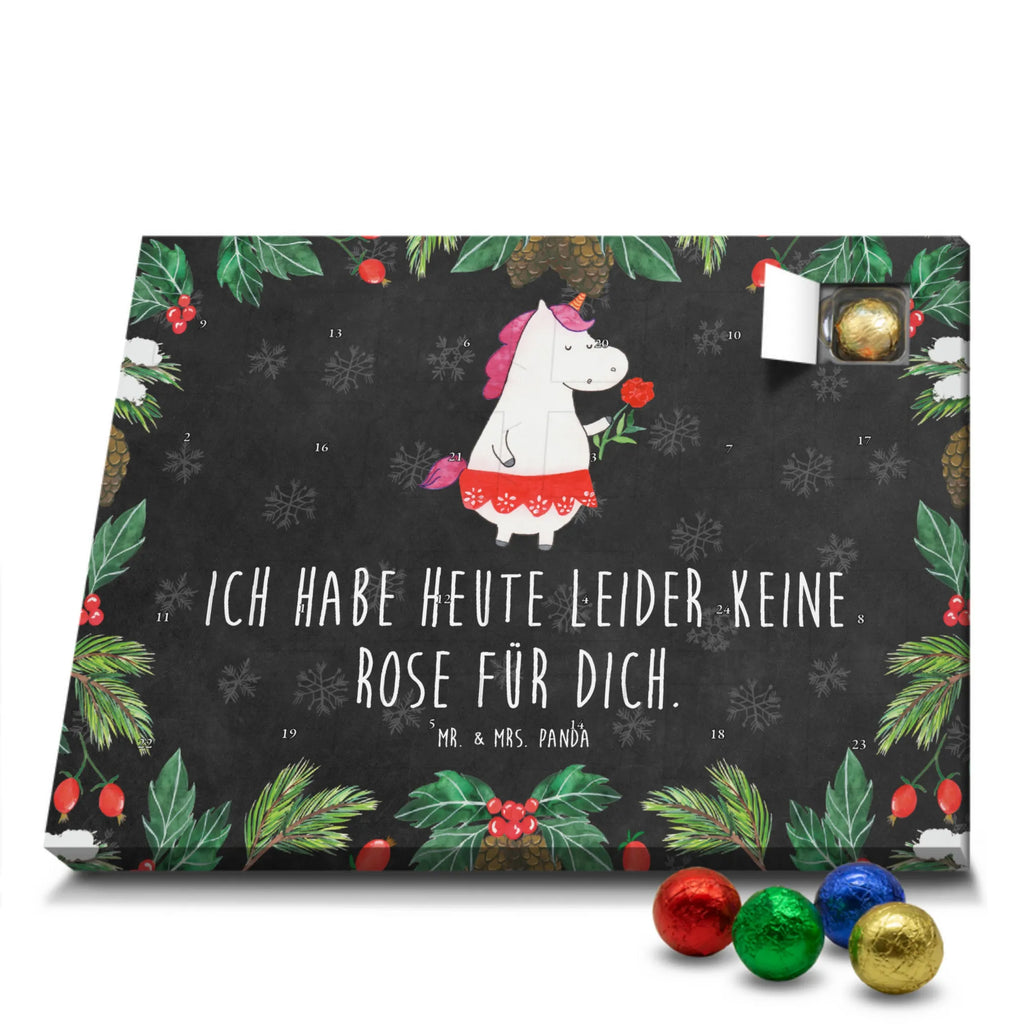 Chocolate advent calendar unicorn lady fine lady, woman, divorce, girlfriend