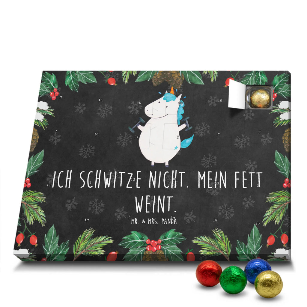 Chocolate advent calendar unicorn fitness Sports, Diet, Dieting, model