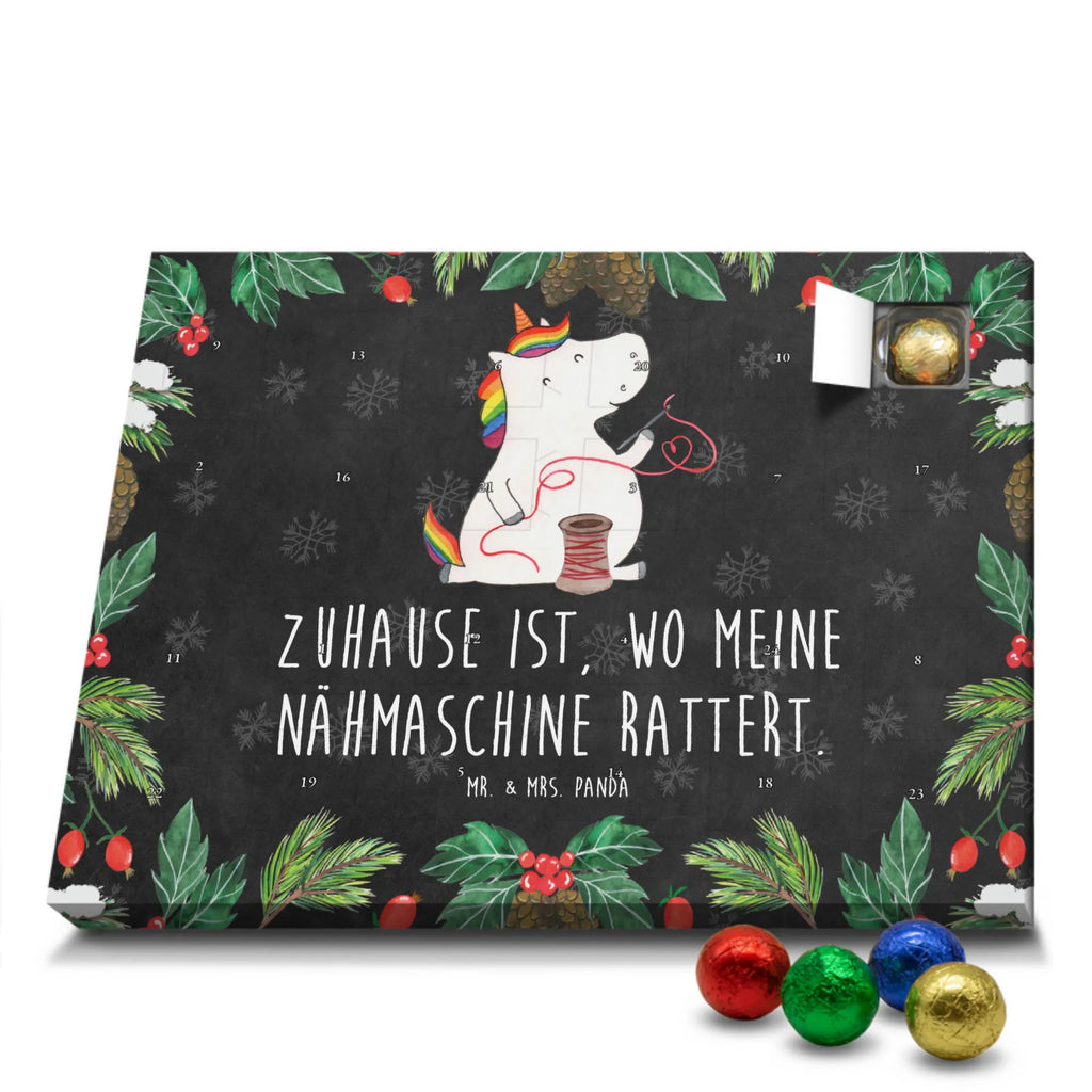 Chocolate advent calendar unicorn seamstress seamstress present, seamstress gift, crochet, tinkering, sewing room, knitting, sew, girlfriend