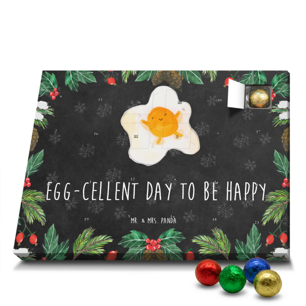 Chocolate advent calendar Fried egg egg gift ideas, gifts, small animals, good mood, cute, funny sayings, cute animal motives, hand drawn, special gifts, card, animal lover, nice, Egg, fried egg, day