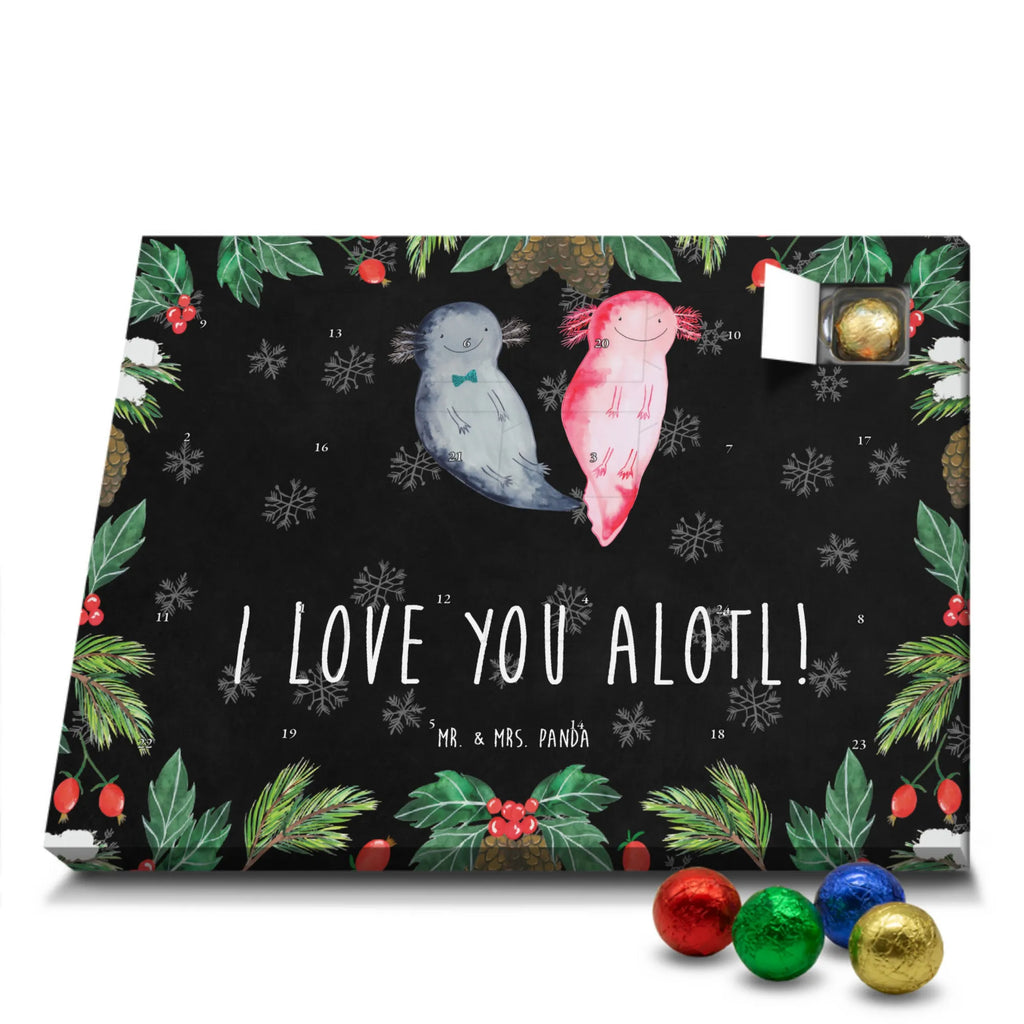 Chocolate advent calendar axolotl Love Loving, Marriage, Proposal of marriage, anniversary gift, Together, Love gift, gift for her, gift for him, Two, Valentine&#39;s Day Gift for Women Love Gift Anniversary Wedding Anniversary Party Favor Gift for Girlfriend Gift for Partner Boyfriend Gift Token of Love for Men for Husband