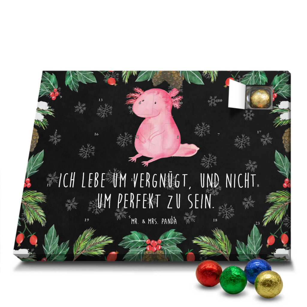 Chocolate advent calendar axolotl zero Mexican walking fish, Axelotl, marine animals, salamander, lifestyle, girlfriend, cheerful, contented, worldly wisdom, wisdom
