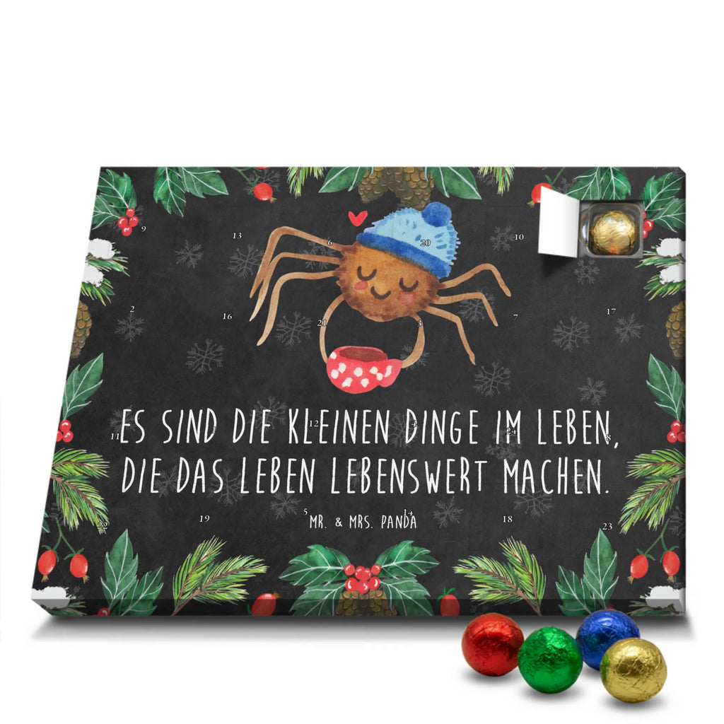 Chocolate advent calendar Spider Agathe coffee Spider, Spider Agathe